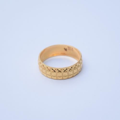 دبلة ذهب عيار 21 - AG66