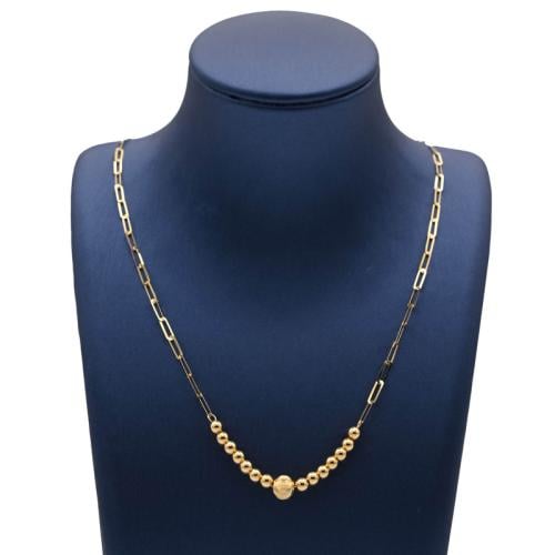 عقد ناعم ذهب عيار 18 - BR3009