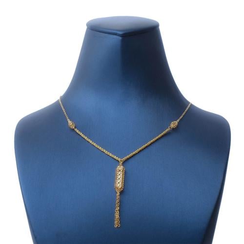 عقد الهبة ذهب عيار 21 - AE14