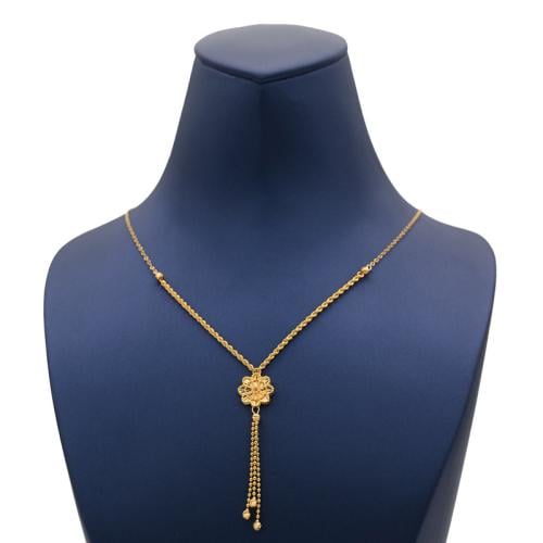 عقد ذهب عيار 21 - AK22