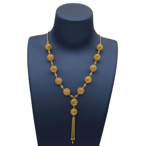 سبحة ذهب عيار 21 - AT94
