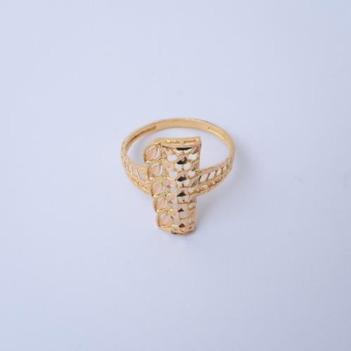 خاتم ذهب عيار 21 - AD17