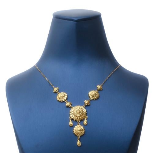 عقد جابر ذهب عيار 21 - AE30