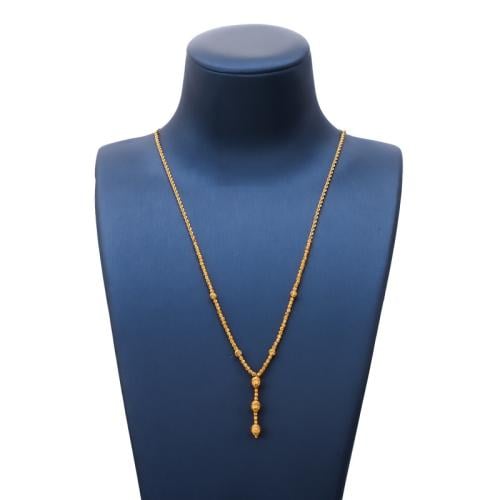 سبحة ذهب عيار 21 - AJ18