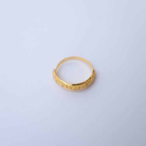 خاتم ذهب عيار 21 - AC54