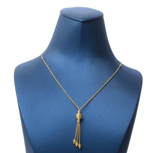 عقد دوريكا ذهب عيار 21 - AG09