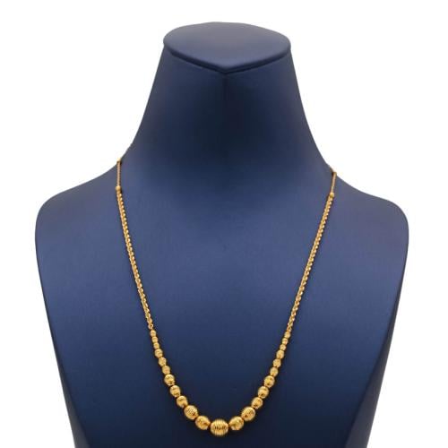 عقد ذهب عيار 21  - AL96