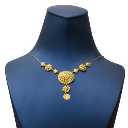 عقد ذهب عيار 21 - AI86