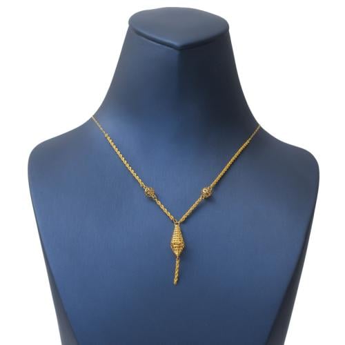 عقد ذهب عيار 21 - AG41