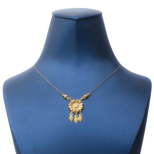 عقد جابر ذهب عيار 21 - AE51