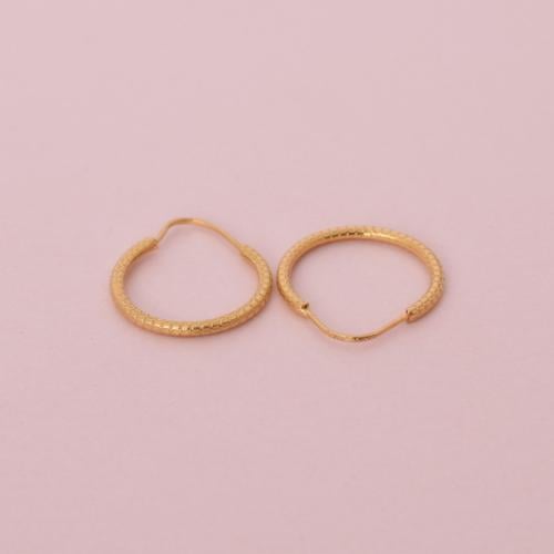 حلق ذهب عيار 21 - AC11