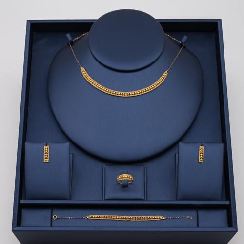 طقم ذهب عيار 21 - AL02