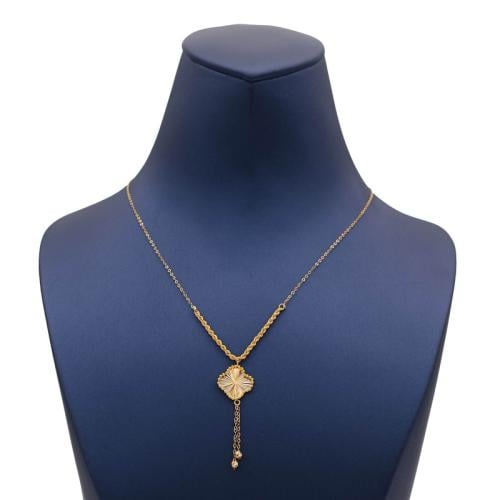 عقد ذهب عيار 21  - AL90