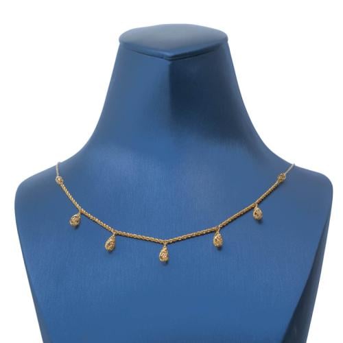 عقد ذهب عيار 21 - AF57