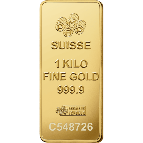 سبيكة ذهب صافي عيار 24 - 1000 جرام