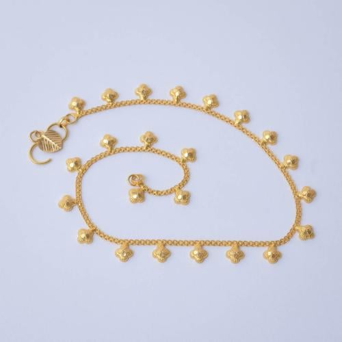 خلخال ذهب عيار 21 - AD48