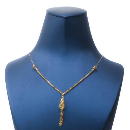 عقد الهبة ذهب عيار 21 - AE10