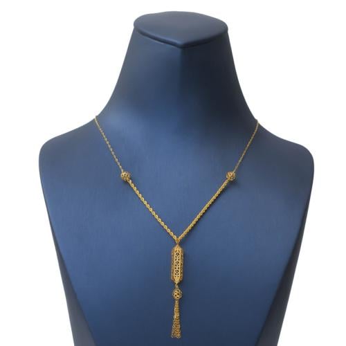 عقد ذهب عيار 21 - AG43