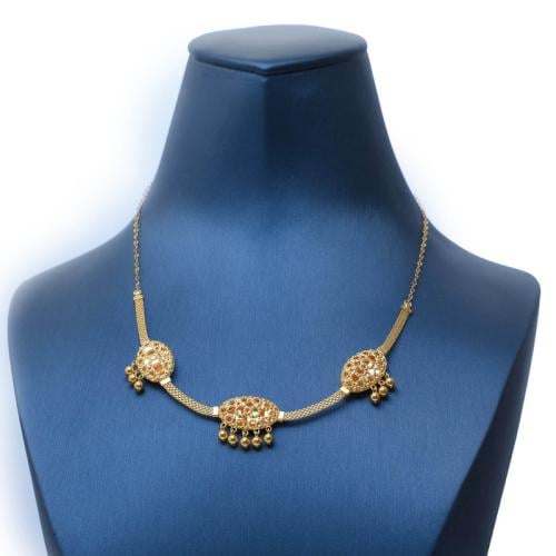 عقد ذهب عيار 21 - AF27