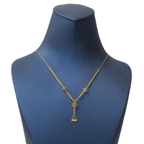 عقد ذهب عيار 21 - AG38