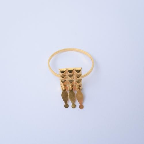 خاتم ذهب عيار 21 - AD34