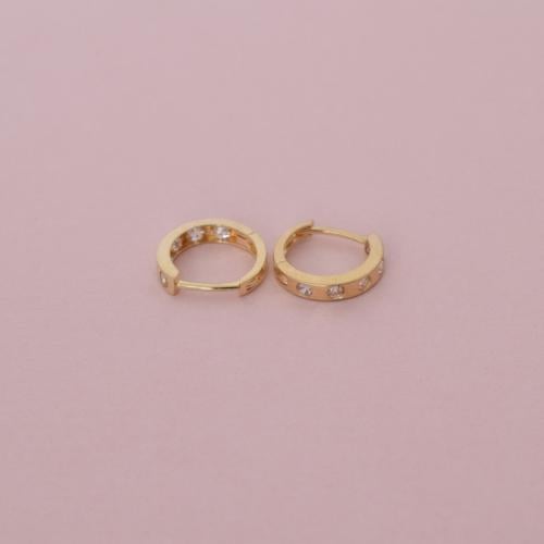 حلق ذهب عيار 18 - AB53