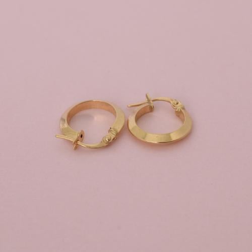 حلق ذهب عيار 18 - AB66