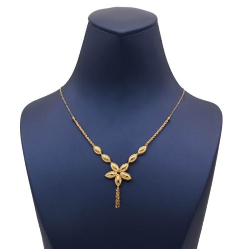 عقد ذهب عيار 21 - AL60