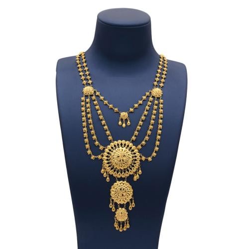 سبحة ذهب عيار 21 - AK57