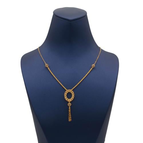 عقد ذهب عيار 21 - AK82