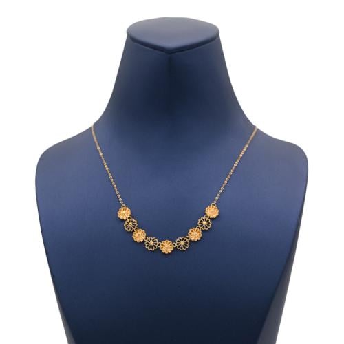 عقد ذهب عيار 21 - AK21