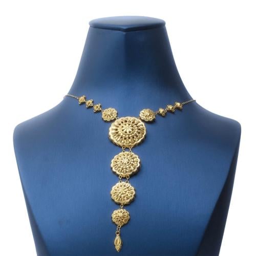 عقد جابر ذهب عيار 21 - AE26