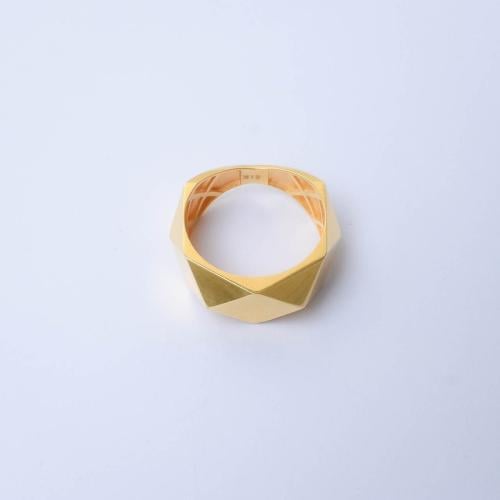 خاتم ذهب عيار 21 - AD02