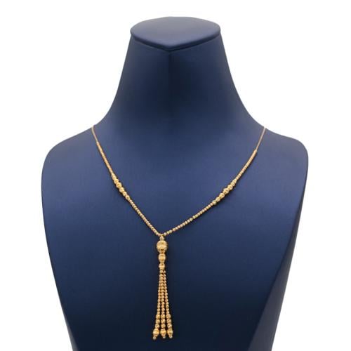 عقد ذهب عيار 21 - AK27