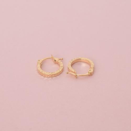 حلق ذهب عيار 18 - AB71