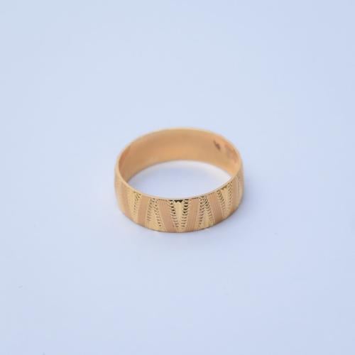 دبلة ذهب عيار 21 - AG67