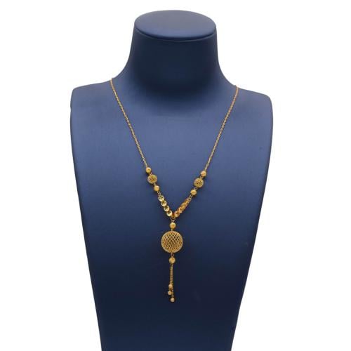 سبحة ذهب عيار 21  - AL82