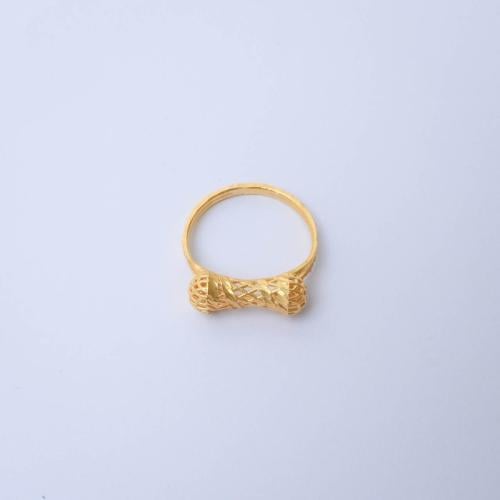 خاتم ذهب عيار 21 - AC49