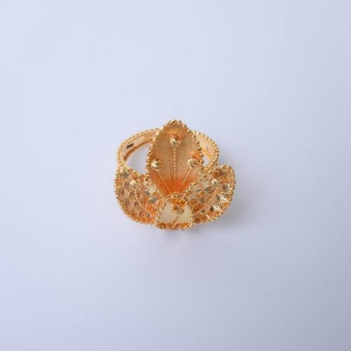 خاتم ذهب عيار 21 - AC39