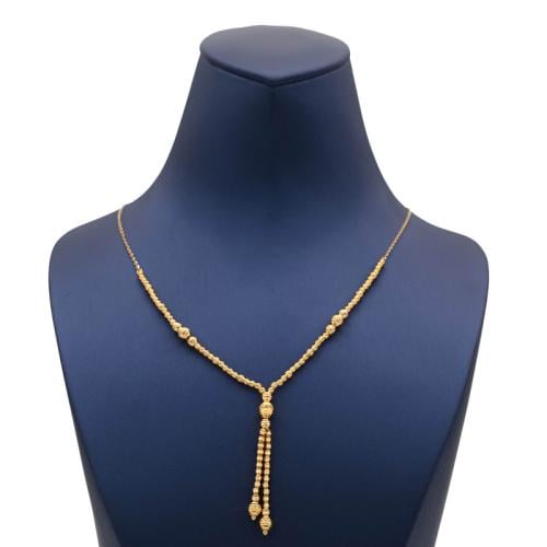 عقد ذهب عيار 21  - AL95