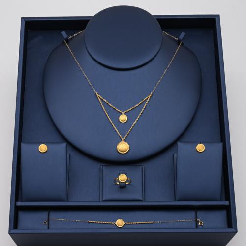 طقم ذهب عيار 21 - AL04