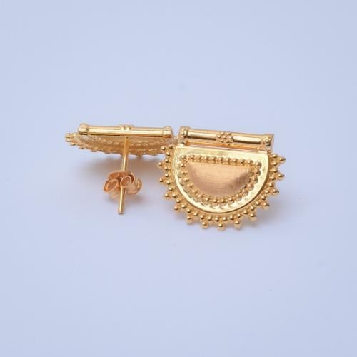 حلق ذهب عيار 21 - AI43