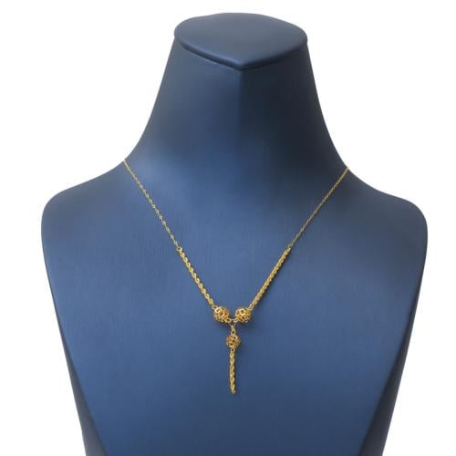 عقد ذهب عيار 21 - AG34