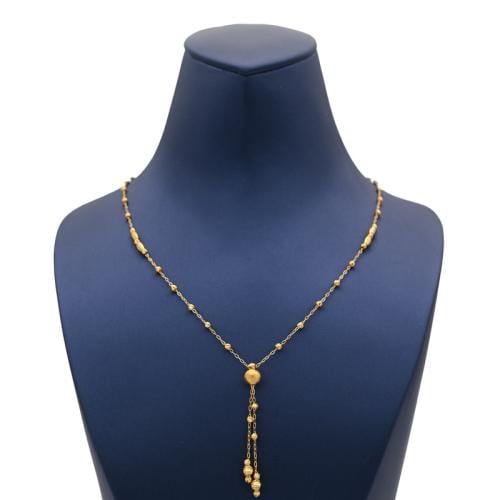 عقد ذهب عيار 21 - AK23