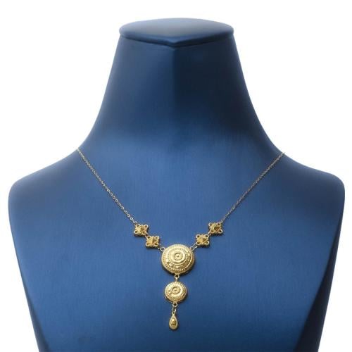 عقد جابر ذهب عيار 21 - AE31