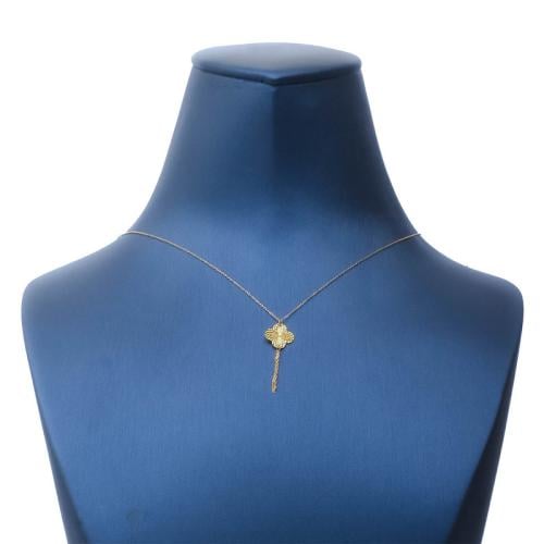 عقد ذهب عيار 21 - AE62