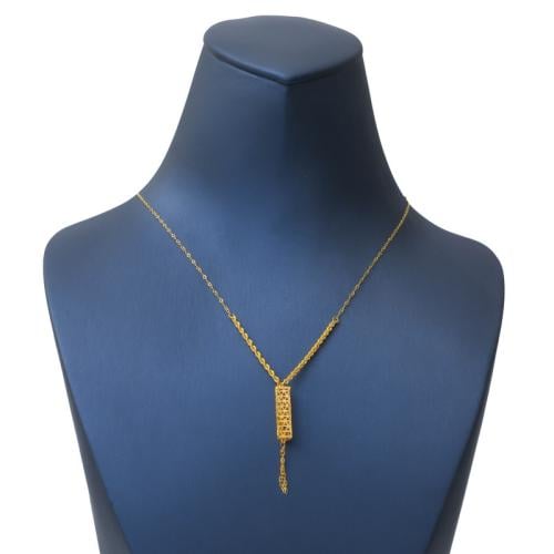 عقد ذهب عيار 21 - AG37