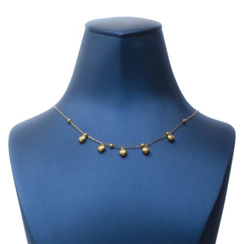 تشوكر هاك قلبي ذهب عيار 21