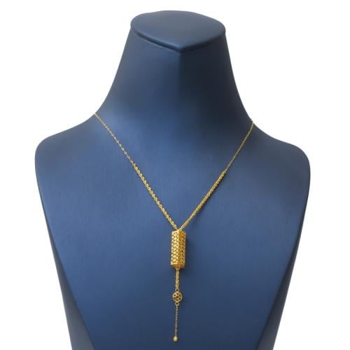 عقد ذهب عيار 21 - AG49