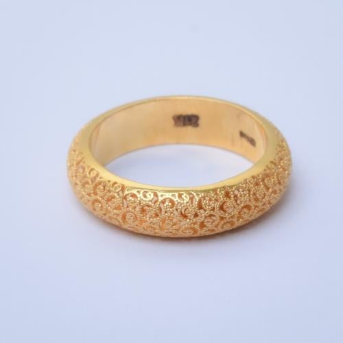 دبلة ذهب عيار 21 - AI75